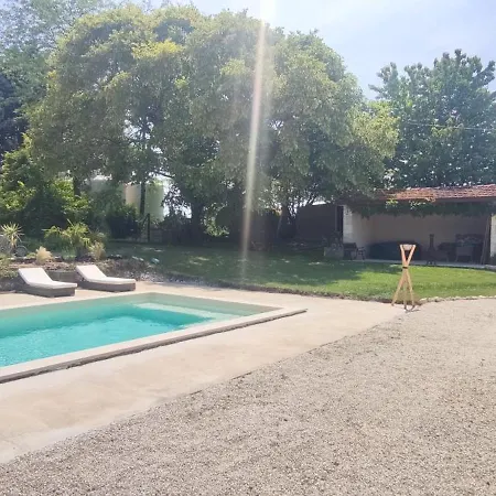 Avec Piscine Au Coeur De La Campagne Apartman